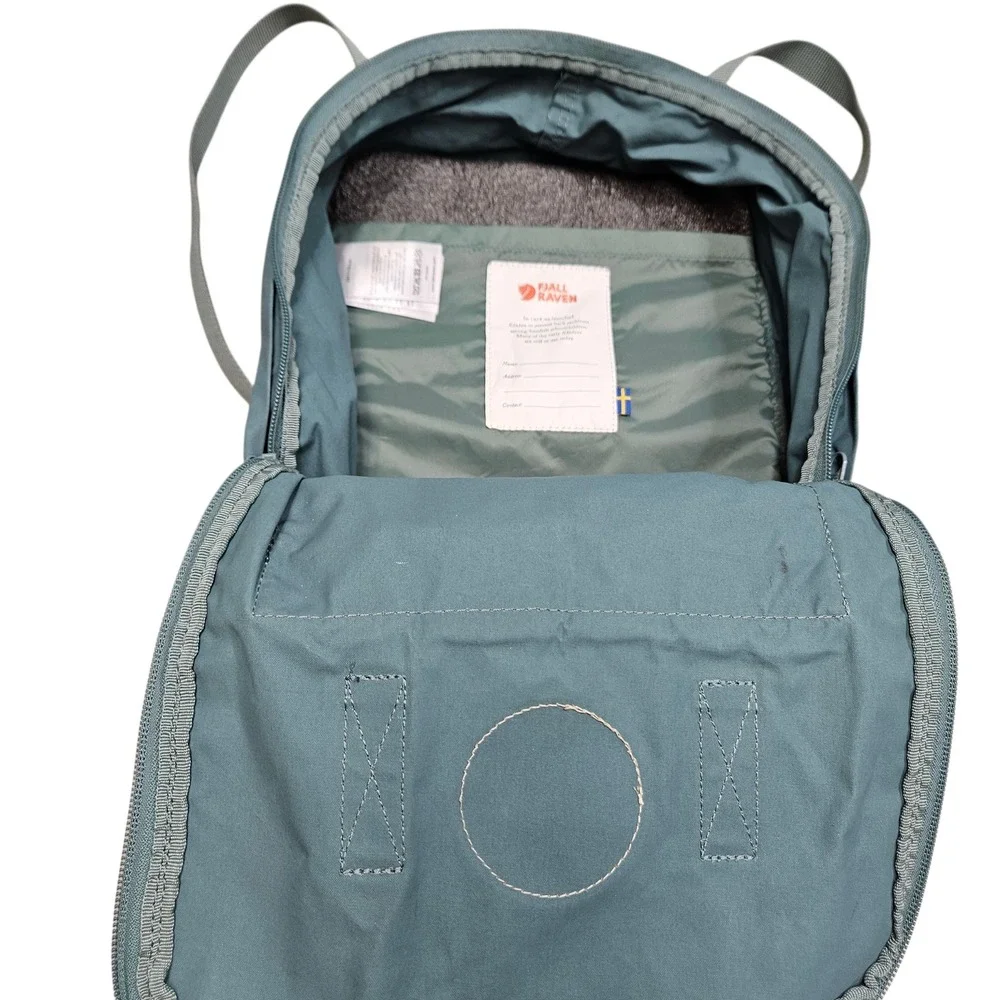 Fjallraven Kanken Backpack‎ Teal Blue Daypack Travel School Gorpcore Granola
